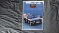 Prospekt BMW 3 E30 Cabrio