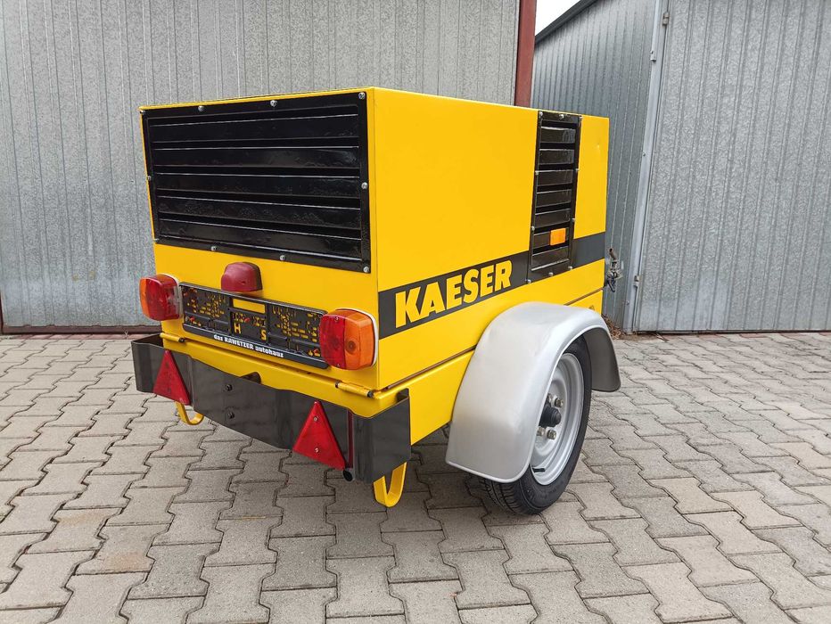 Kompresor śrubowy KAESER Mobilair 15 sprężarka 7 BAR Lombardini 800mtg