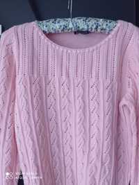 Sweterek różowy rozmiar S/M
