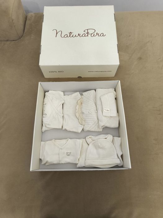 roupa bebe- kit diamante naturapura