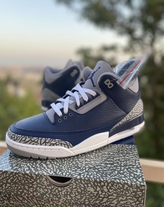 Jordan 3 Retro Georgetown (2021) (NOVO)