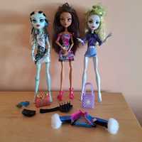 Zestaw 3 lalek Monster High - Mattel