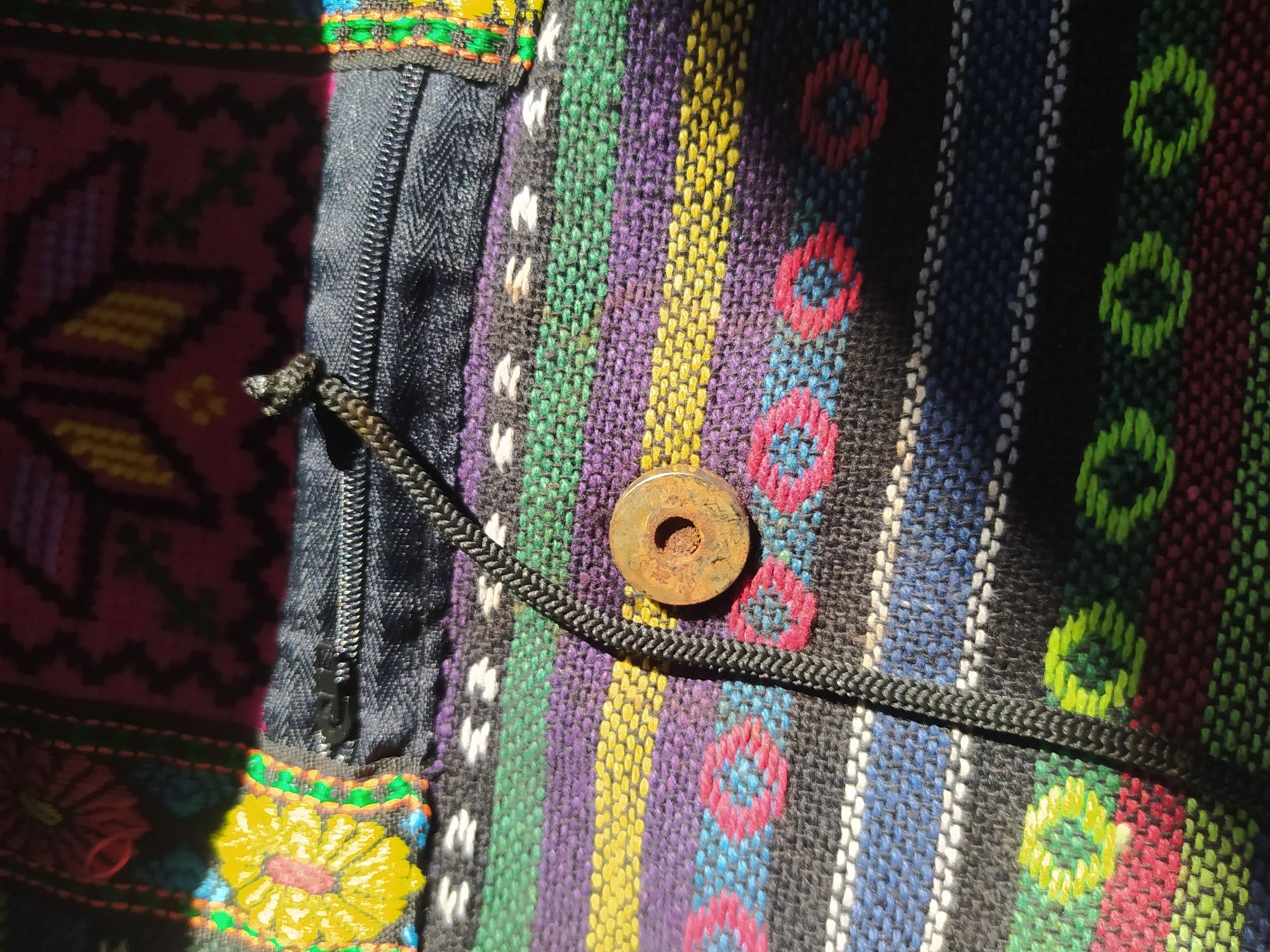 Materiałowy plecak Boho jerusalem vintage