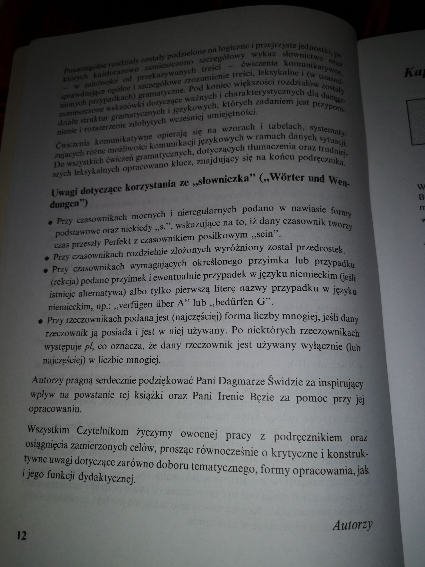 Książka do niemieckiego "Deutsch im Buro"