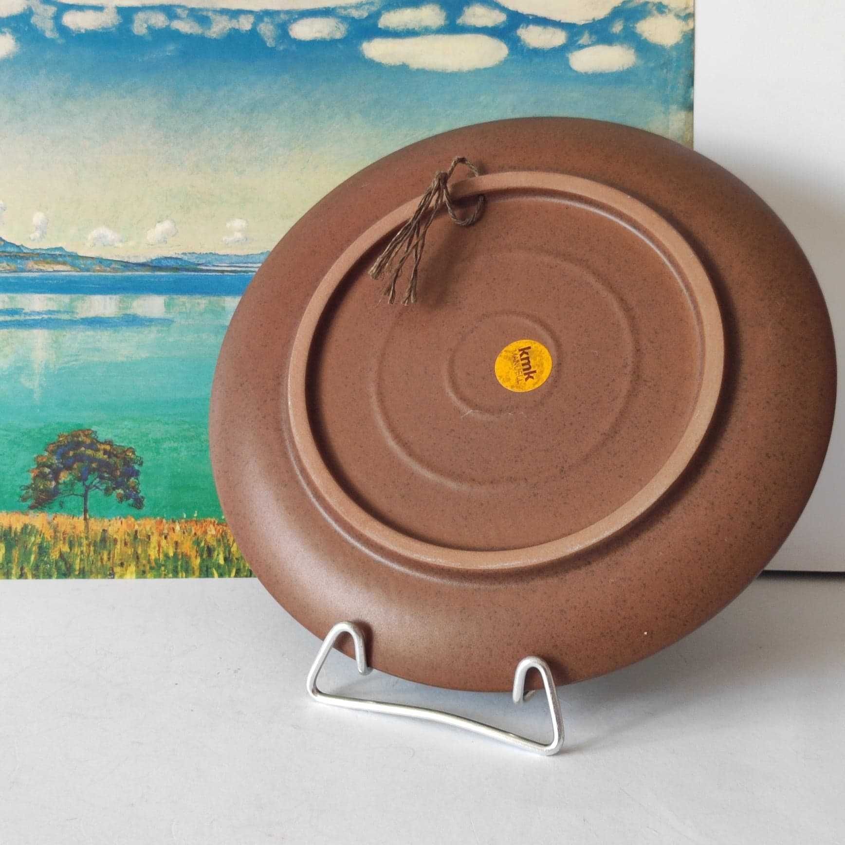 Stare ceramiczne talerze zestaw Kmk Manuell WGP Design Vinatge