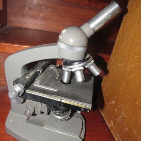 Microscópio antigo