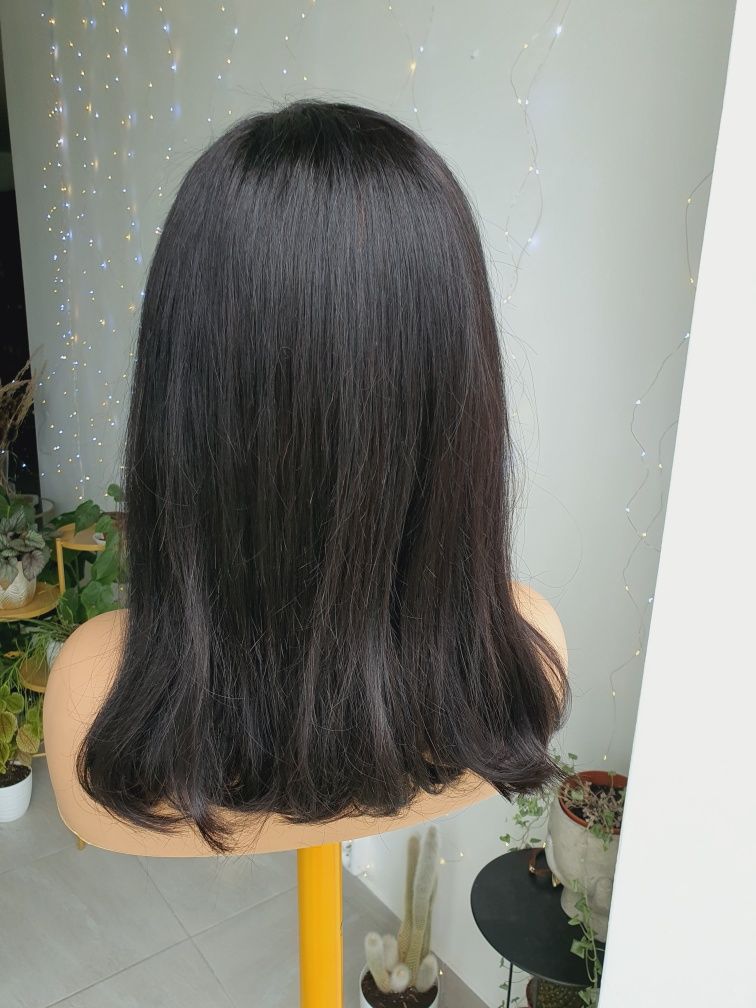 Peruka z włosów naturalnych w 100% Kim lace front