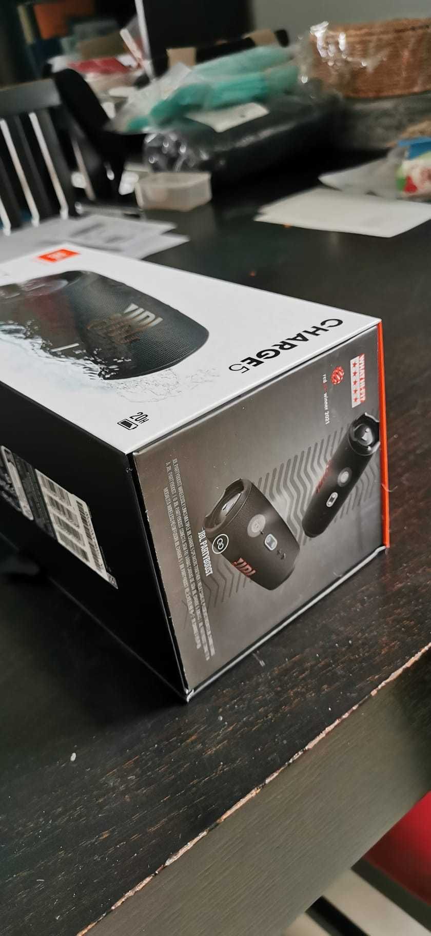 NOWY Głośnik mobilny JBL Charge 5 Czarny