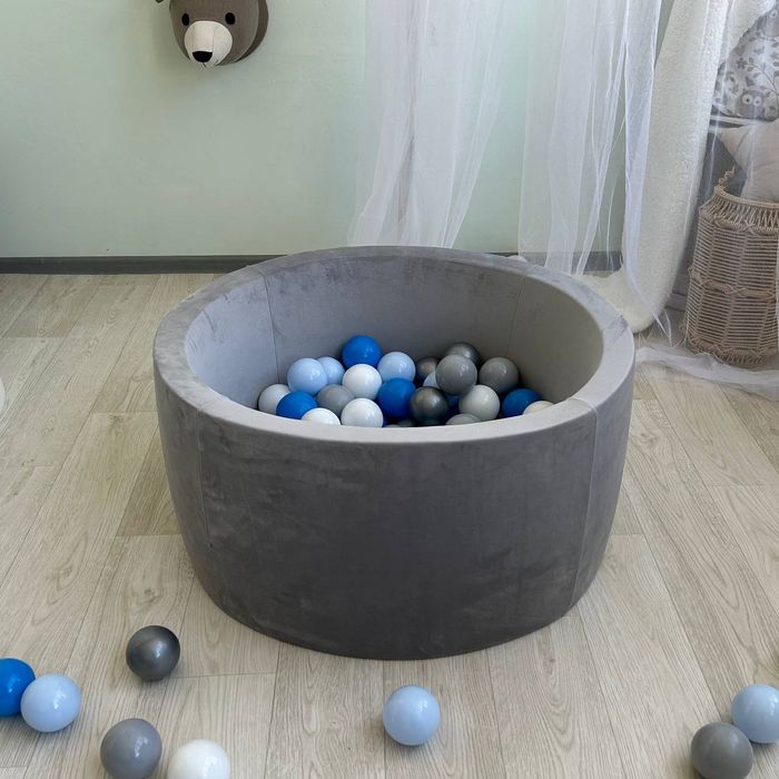 Басейн+100куль. Сухі басейни з кульками Бассейн с шариками. Наложка