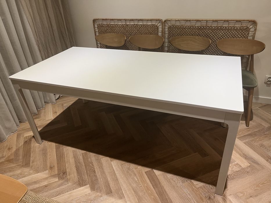 Stol rozkladany Ekedalen 180-240 bialy