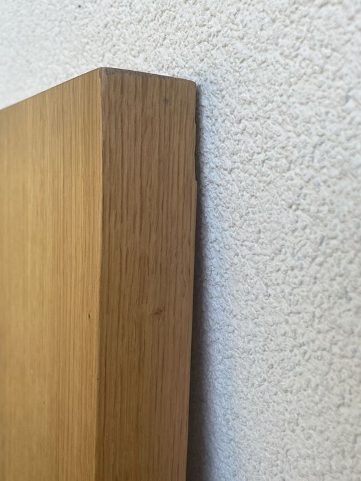 Stół dębowy nogi metalowe 140x74 cmx4cm