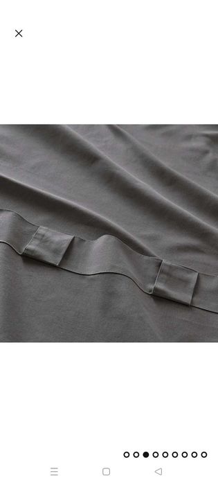 Cortinados Cinza escuro