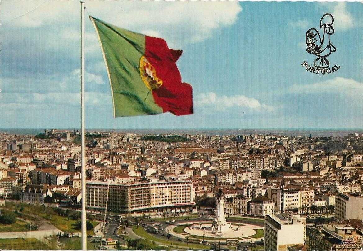 Lisboa - - - Postais antigos  - (cerca de 30 anos) - - - - - Postais