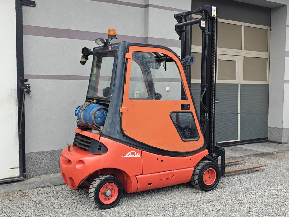 Wózek widłowy Linde H20T-03 Lpg 2T Kabina Podnosi na 4.2m 2004r