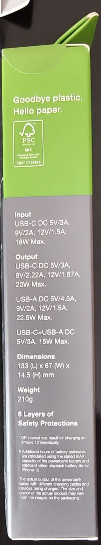 Power bank GP 10000mAh nowy