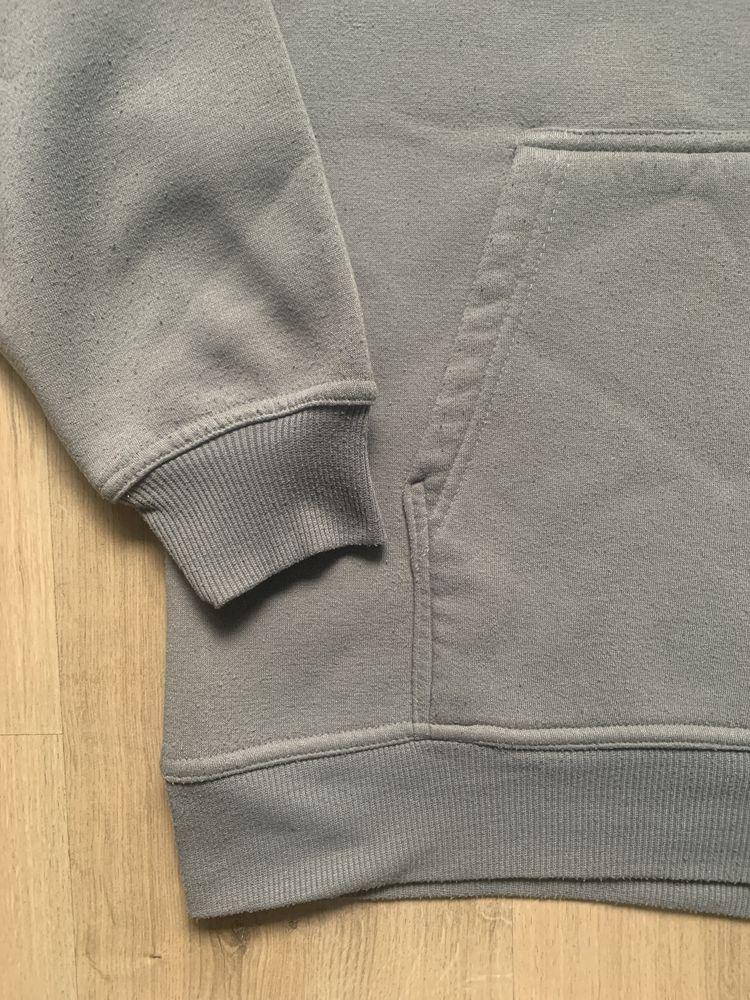 Oliwkowa bluza z kapturem hoodie XL