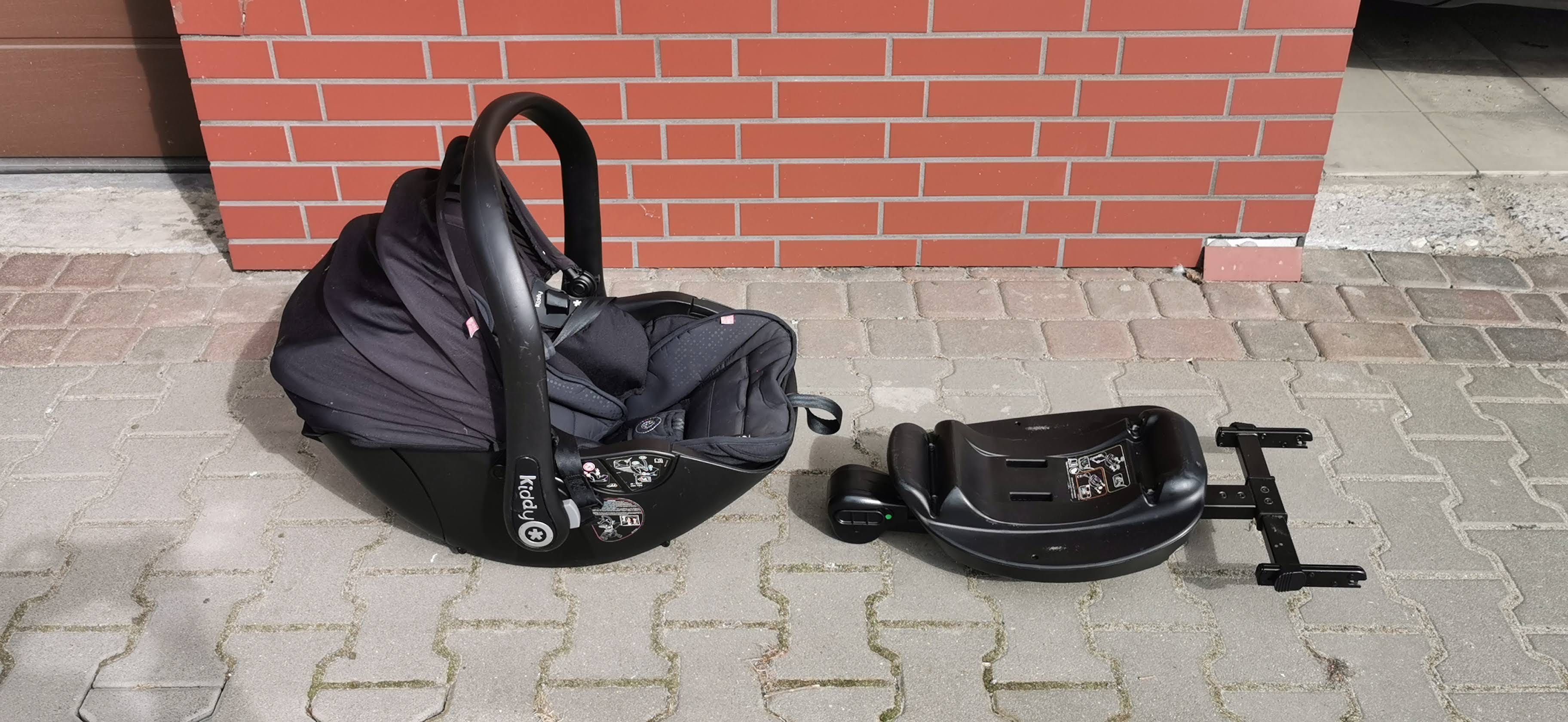 Fotelik KIDDY Evoluna i-size 2 nosidełko, isofix, kolor czarny