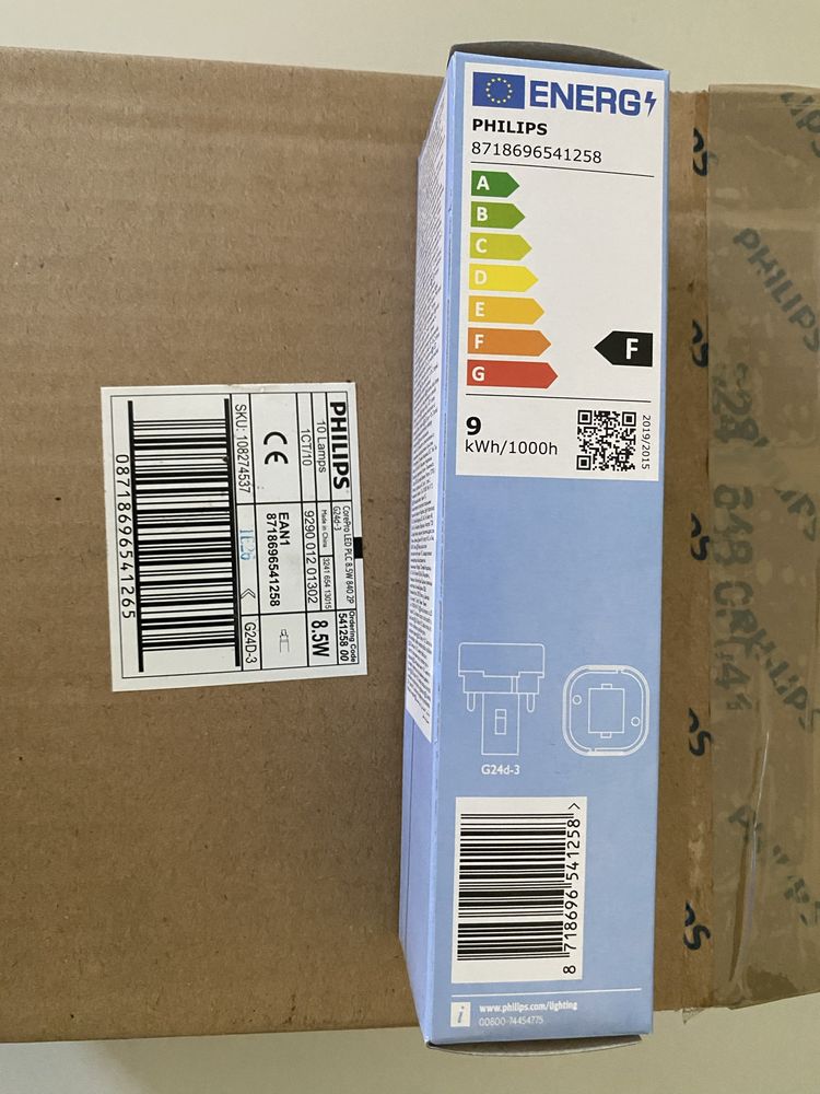 Świetlówka PHILIPS CorePro LED PLC 8.5W 840 2P G24d-3