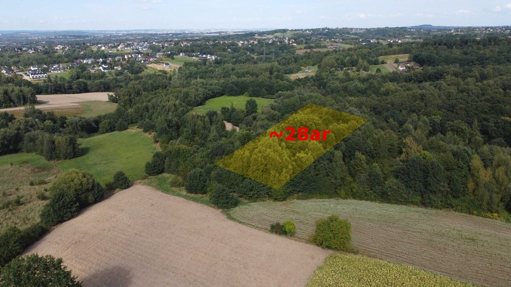 Ogromna działka inwestycyjna, Mogilany, pow. krakowski, 3,2ha