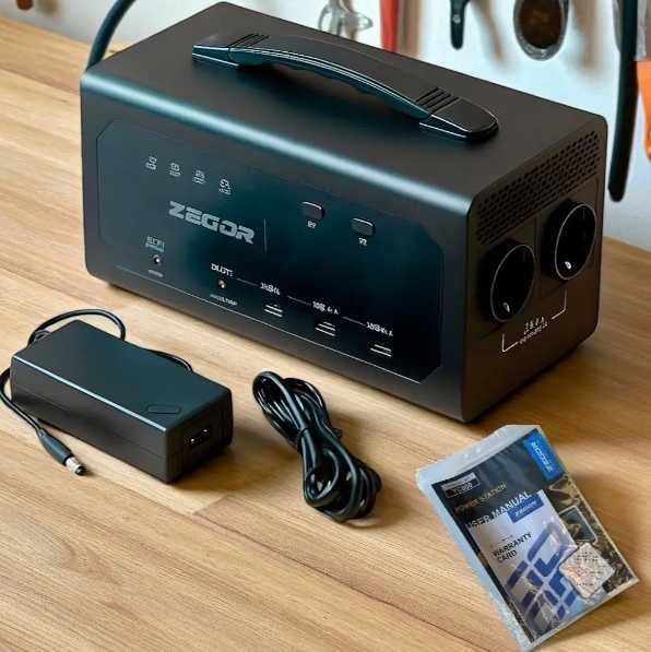 Зарядна станція 600Вт Zegor YC600 LiFePO4 для дому з функцією UPS