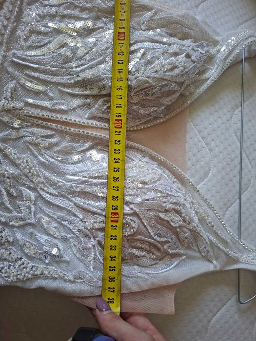 Suknia ślubna ecru 36/38