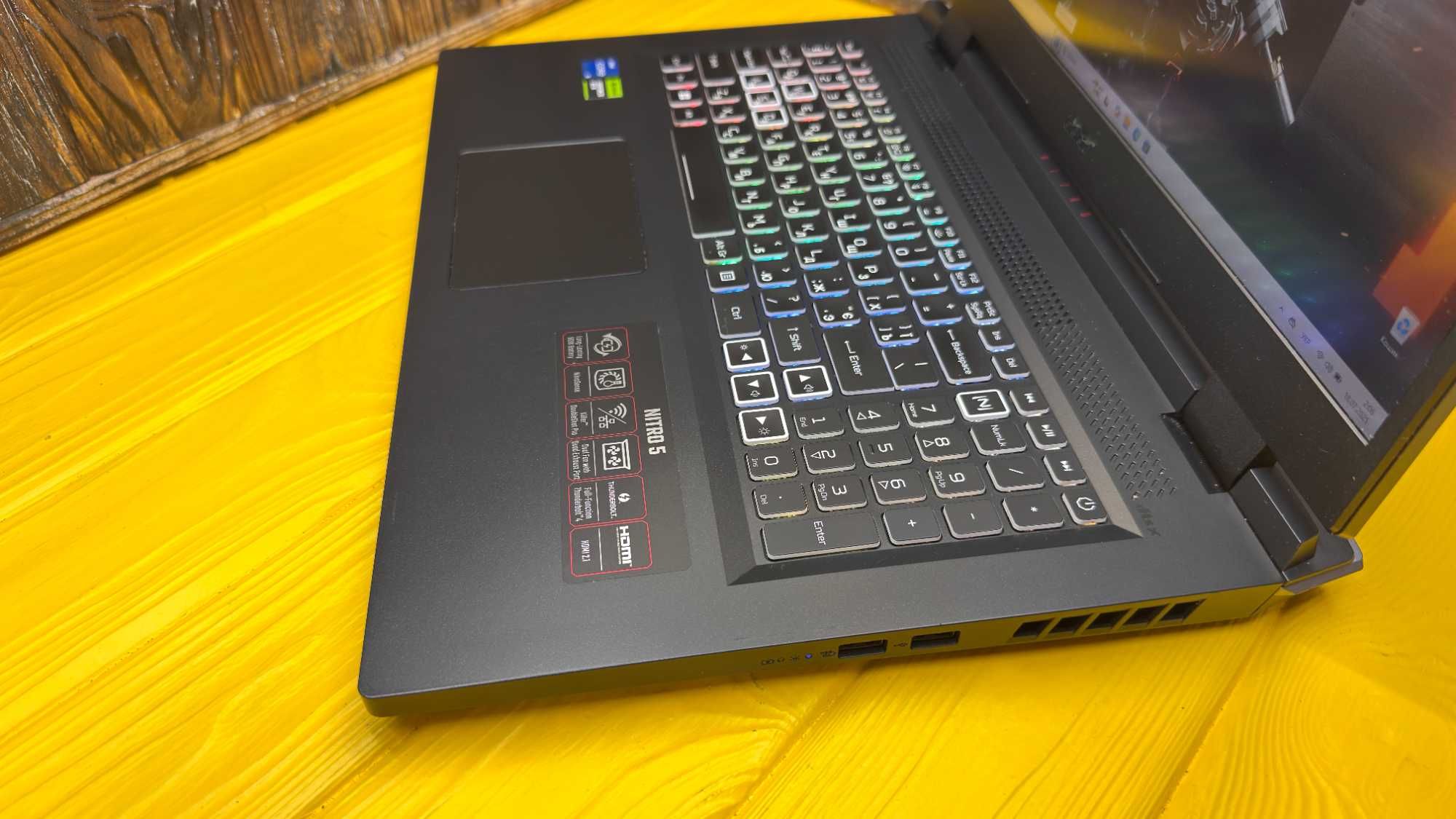 Геймерский Ноутбук Acer Nitro An517-55 /Core i5-12450H/RTX 3050 4 GB
