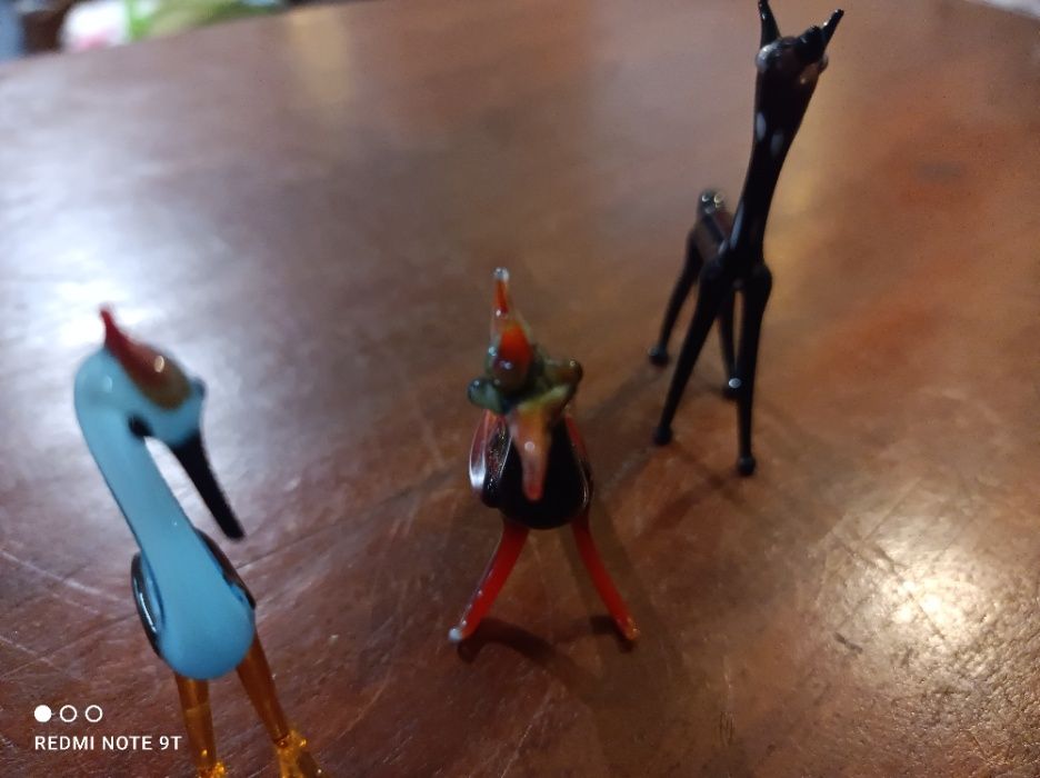 Miniaturas de Animais em vidro