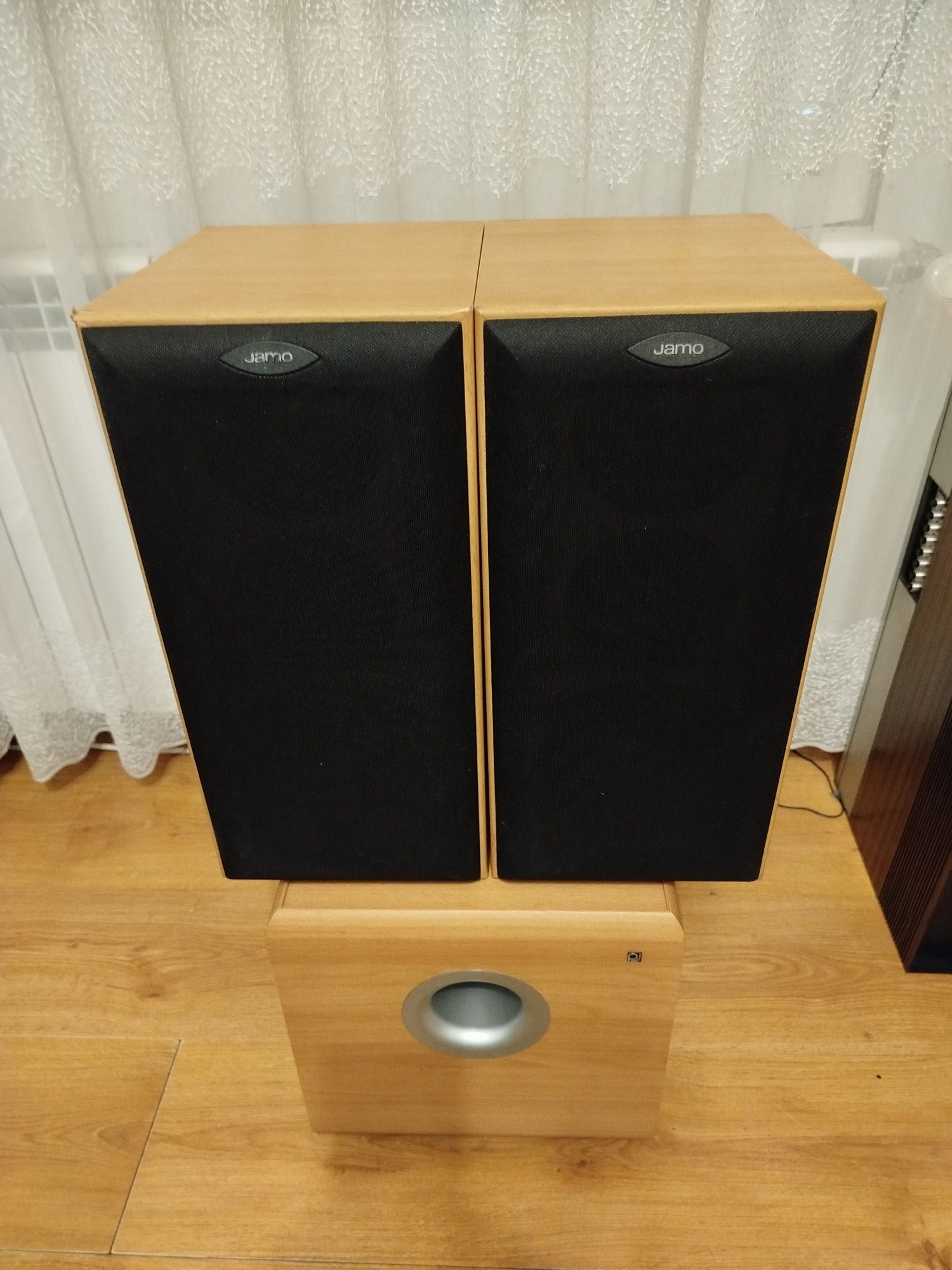 Zestaw kolumn jamo e 410 JVC s66  i Grundig rtv 801 hi fi