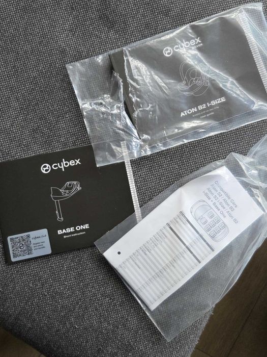 fotelik samochodowy Cybex Aton B2 z bazą  i-Size 0-13 kg, Steel Grey