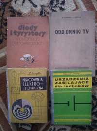 Książki tematyczne dla elektronika . Stare wydania ..  Używane