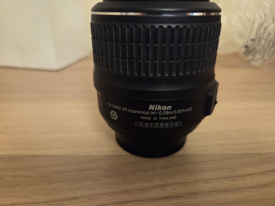 Obiektyw Nikon DX 18-55 oraz DX 55-200