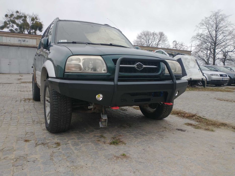 Zderzak stalowy przód +płyta Grand Vitara I (OTM)
