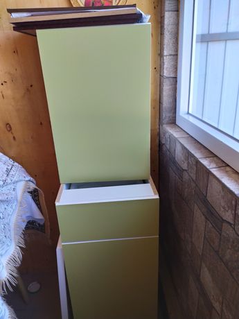 Шкафчик кухонный 40 см салатовый со столешницей, новый.
