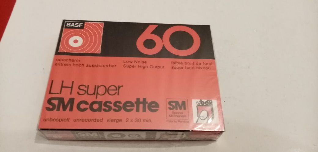 Cassete Basf de 1974 LH Super