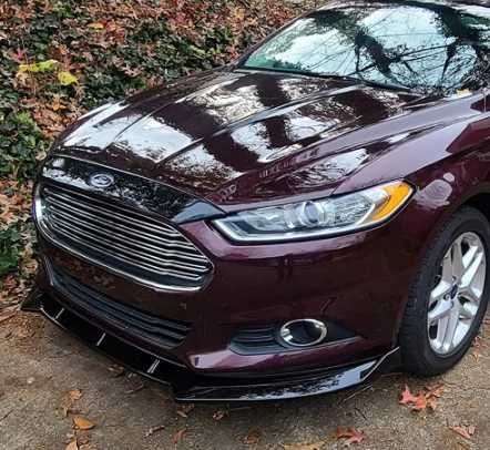 Сплиттер спойлер губа накладка переднего бампера Ford Fusion Mondeo