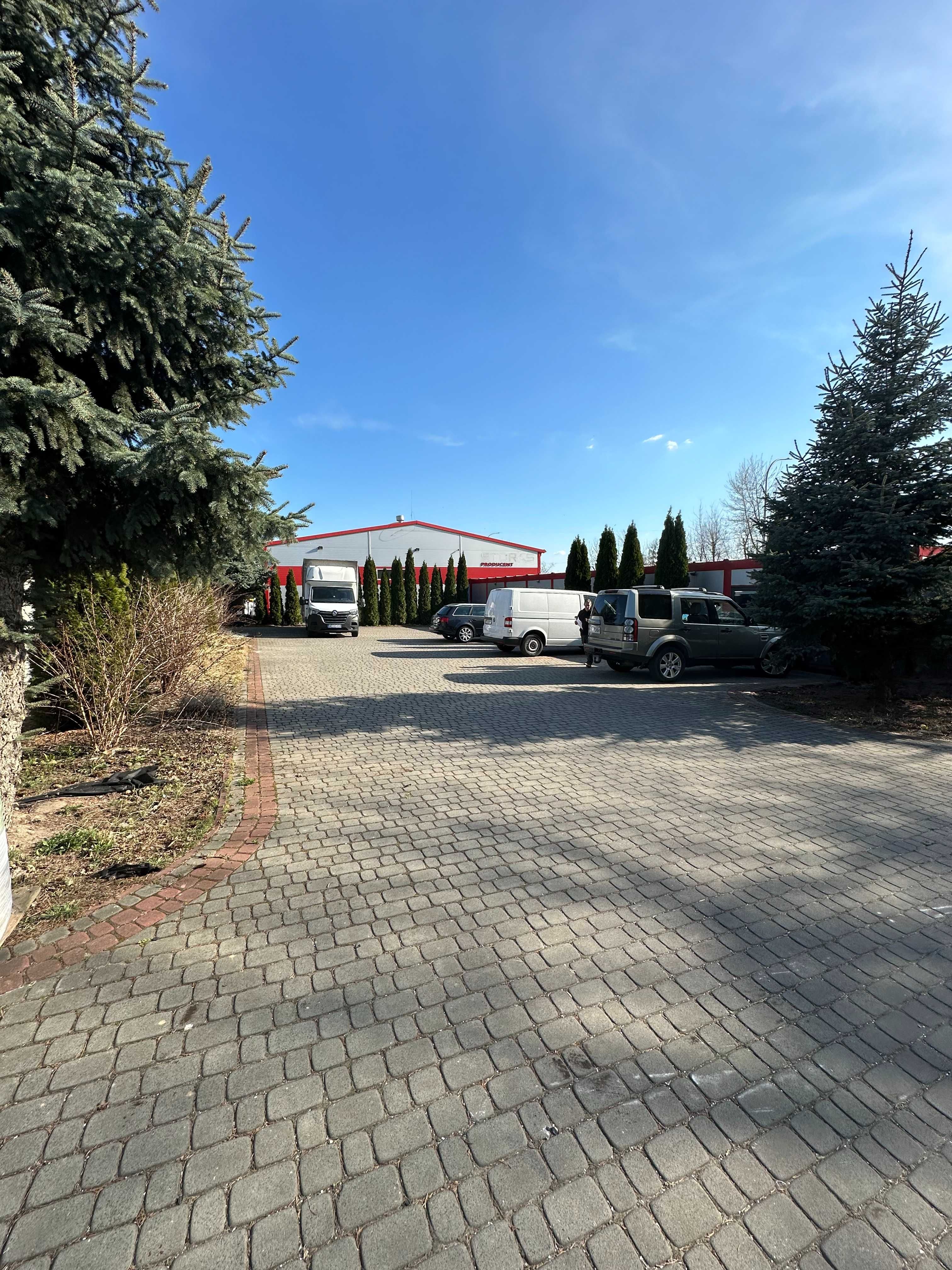 Wynajem Hala 320 m2+biura i inne 700m2 STREFA TSSE Wolne od 1.10.2025r