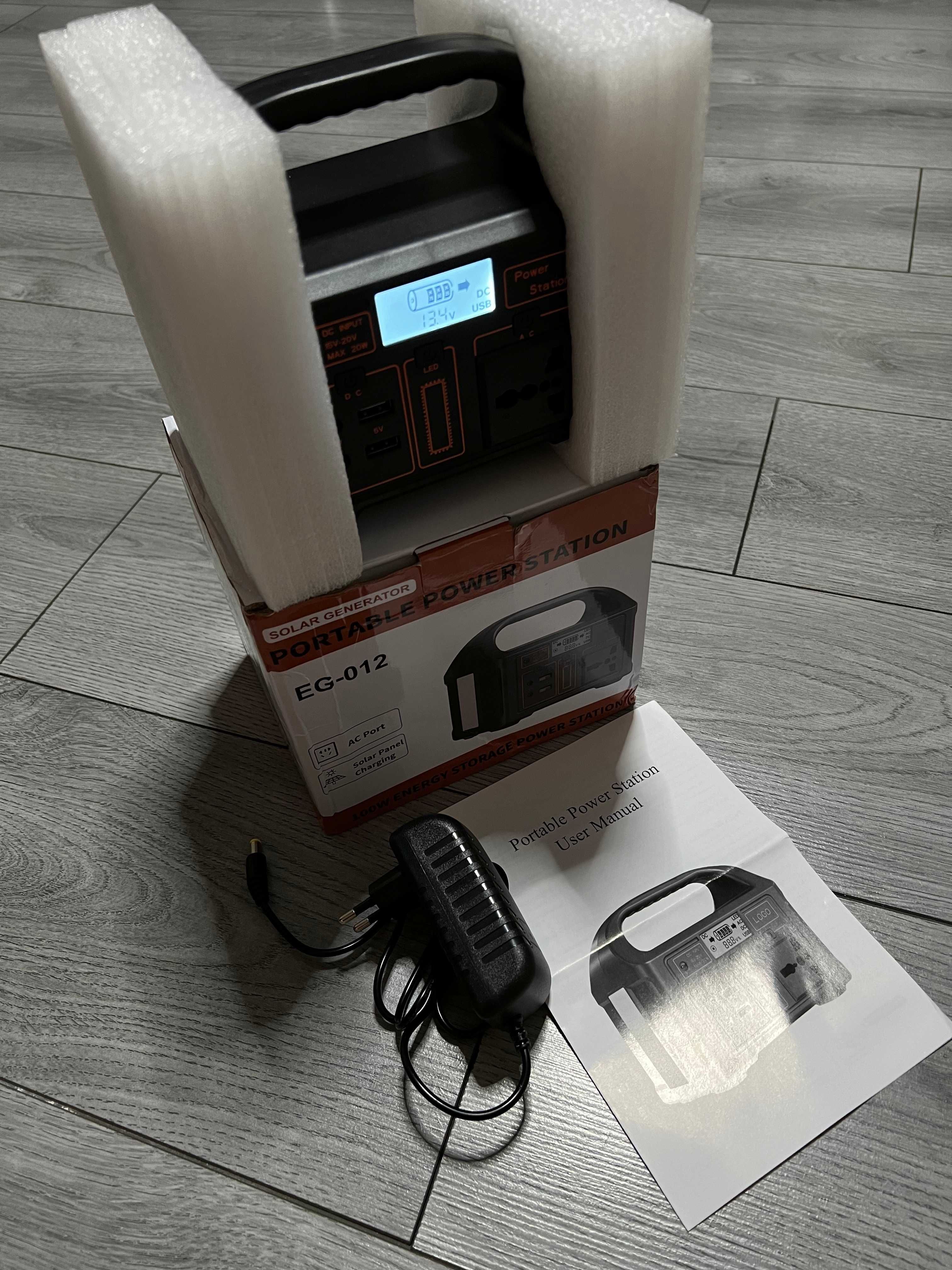 Портативна електростанція EG-012 зарядна станція 100W