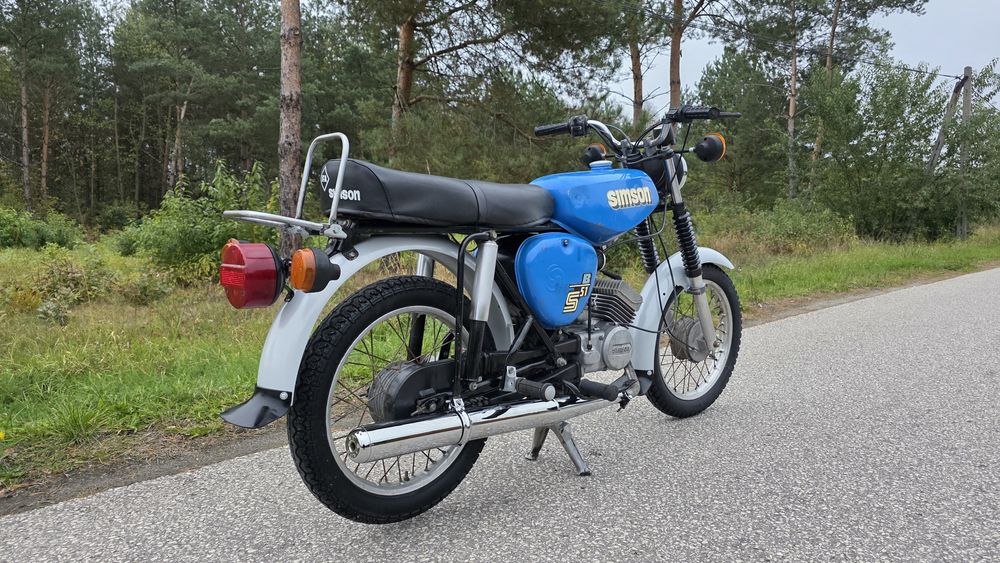 Simson s51 Zarejestrowany 3 biegowy 87r orgianal lakier  ddr Dostawa