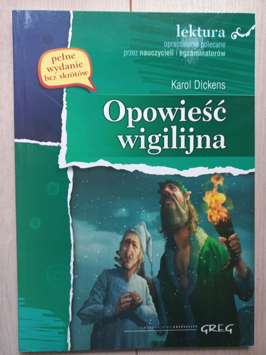Opowieść wigilijna z opracowaniem