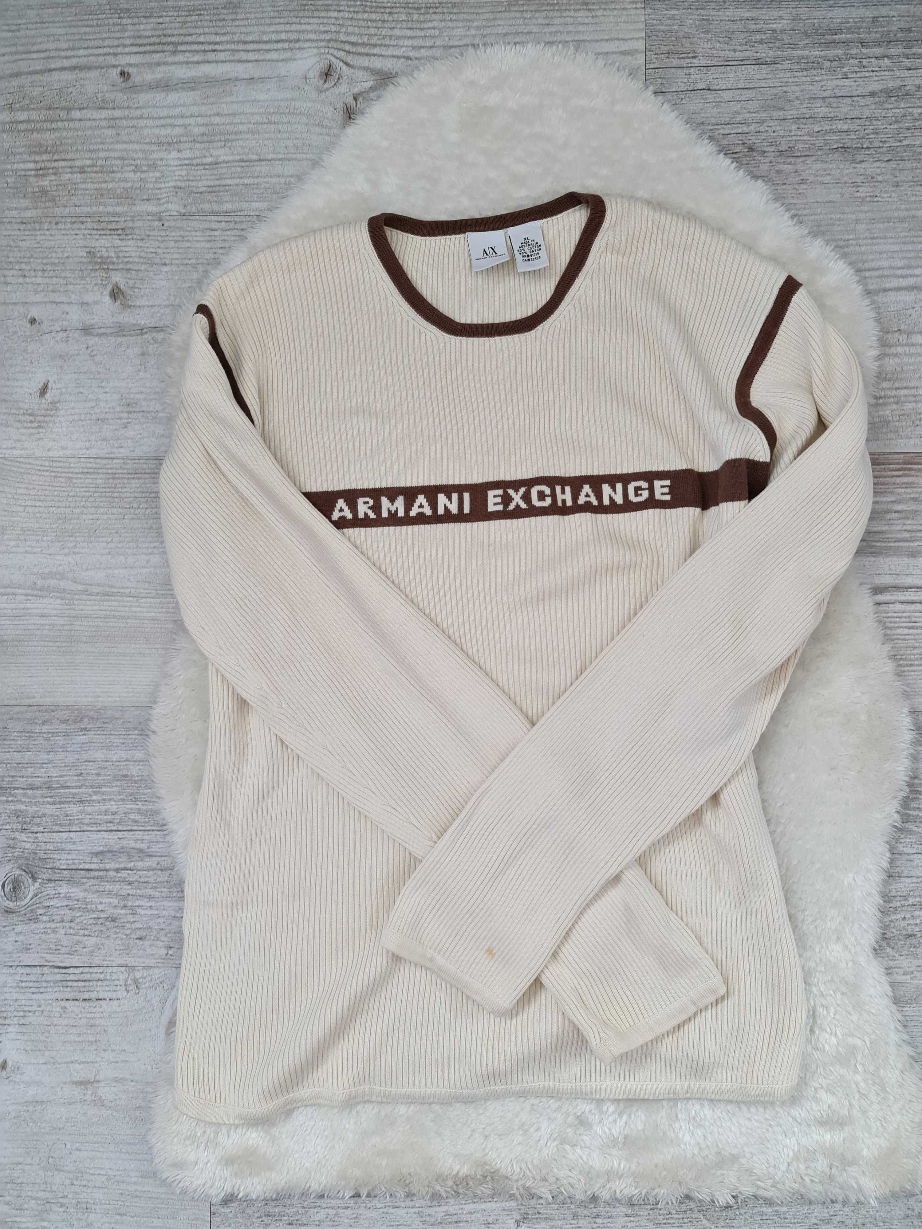 Sweter Bluza Armani Exchange Logo Rozmiar L / XL Emporio Armani EA7