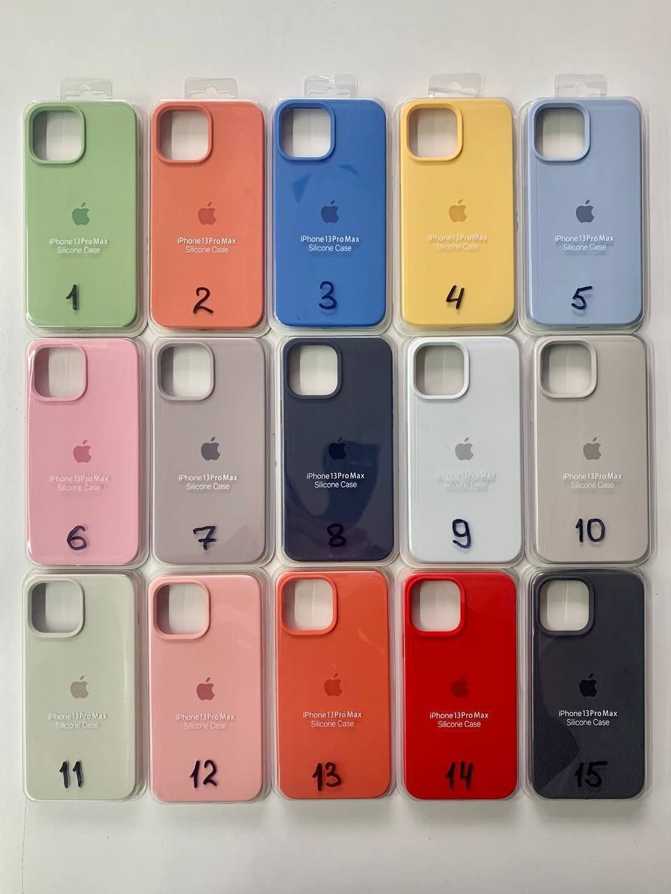 Чехол Silicone Case на iPhone 13 силикон микрофибра софттач чохол