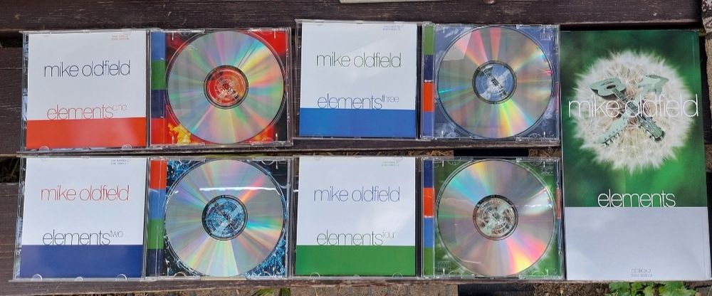 Mike Oldfield - ELEMENTS (4CD Box Set 1993) VG+++ UNIKAT!