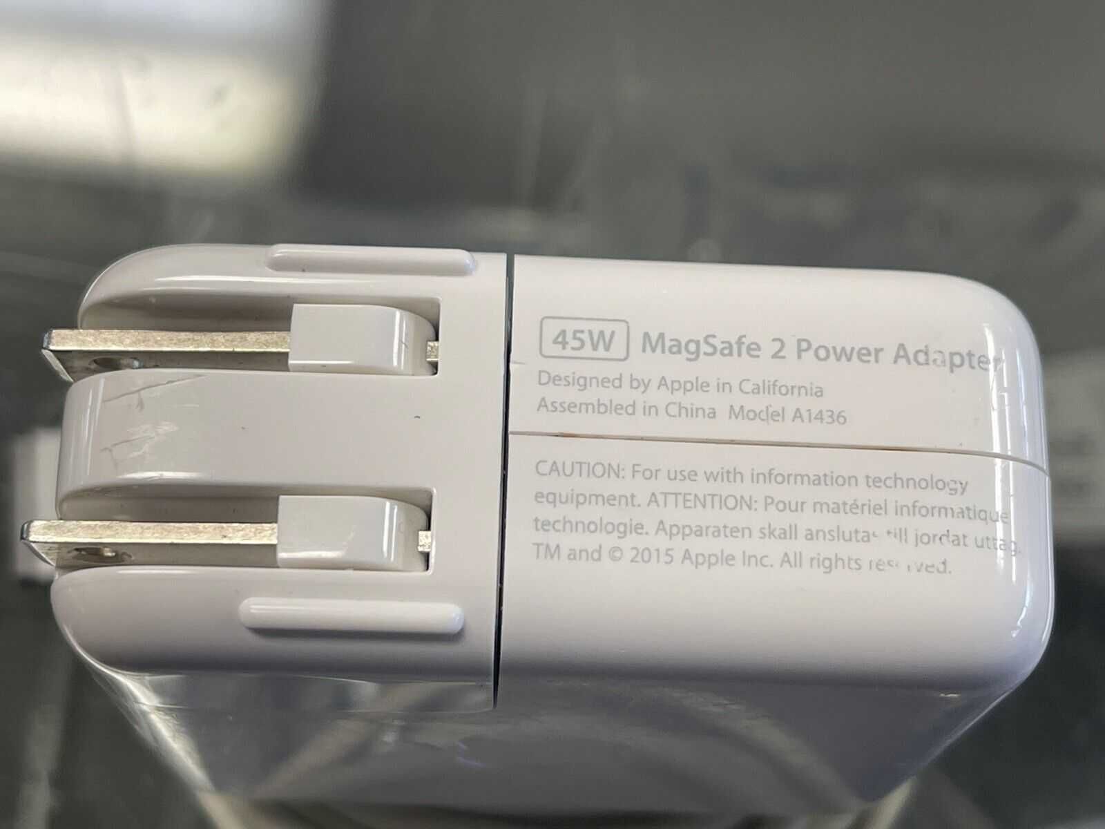 Оригинальний зарядний пристрій Apple magsafe 2 45W