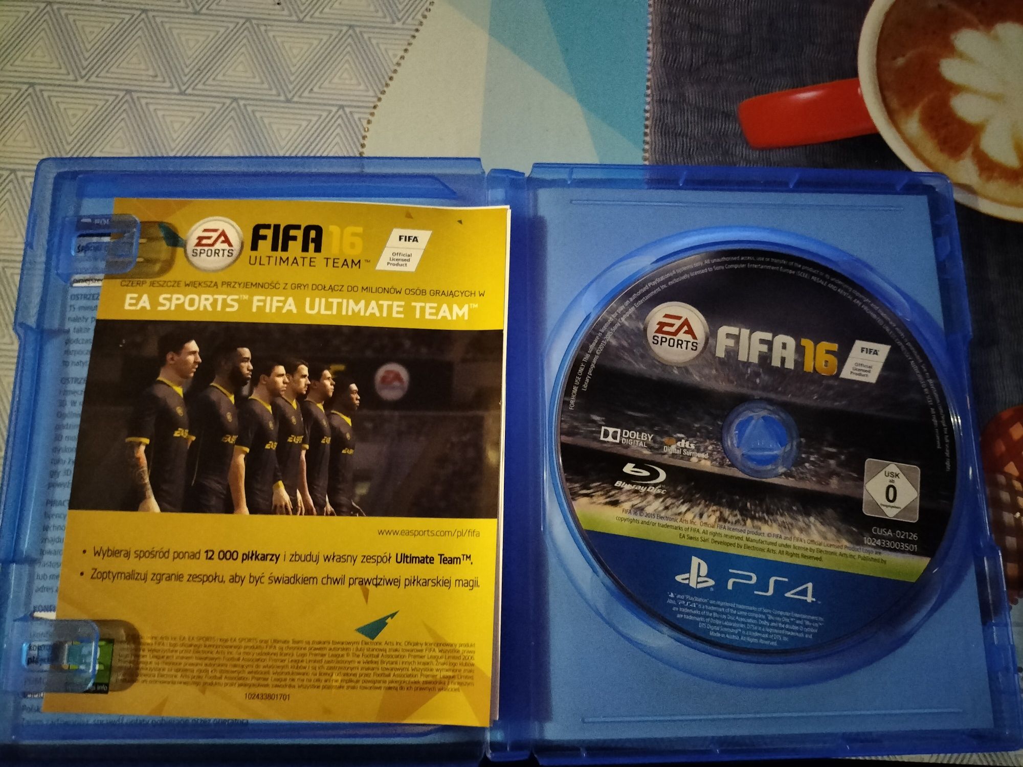 FIFA 16 ps4 pl dubbing