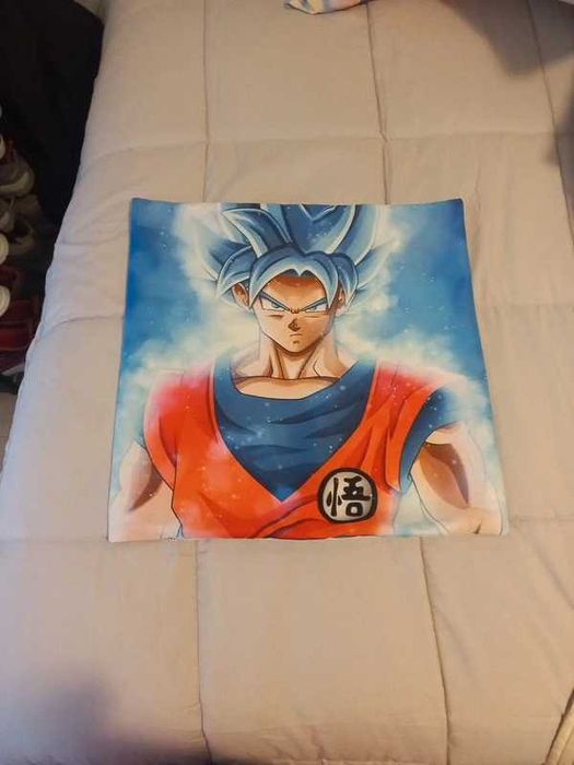 3 Fronhas de almofada 43x43 dragon ball