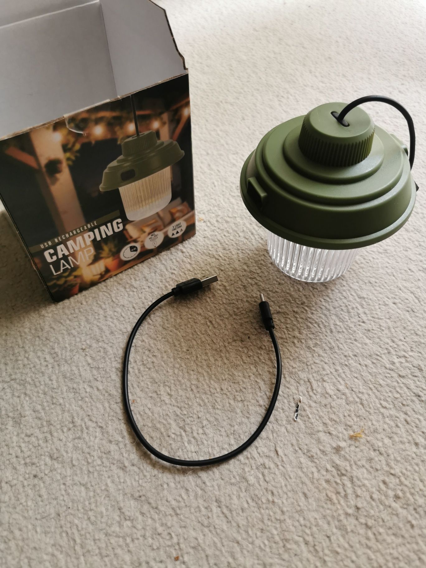 Lampka camping usb