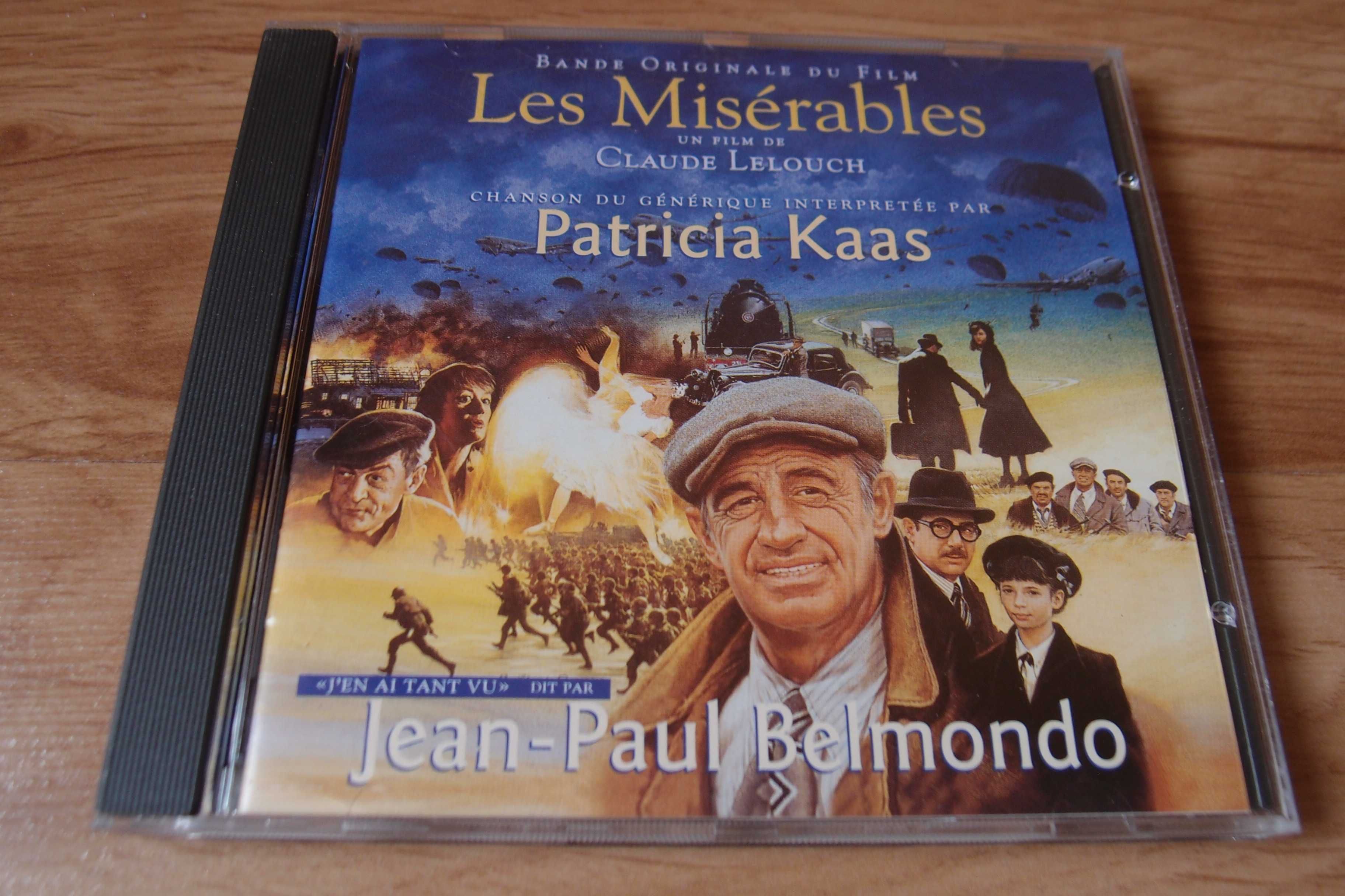 Les Miserables, Patricia Kass, Jean-Paul Belmondo - płyta CD