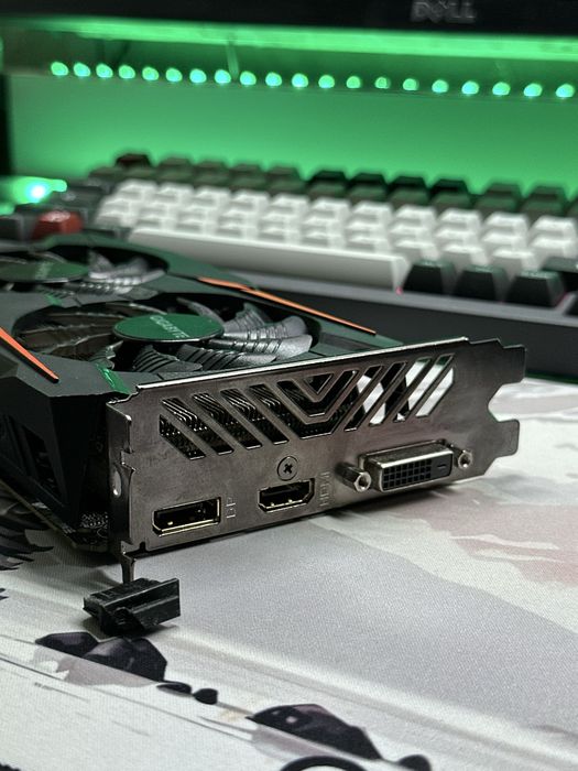 Gigabyte Radeon RX 560 Gaming OC 4GB | 128-bit | Охолодження WINDFORCE