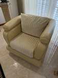 Sofas em pele e tecido