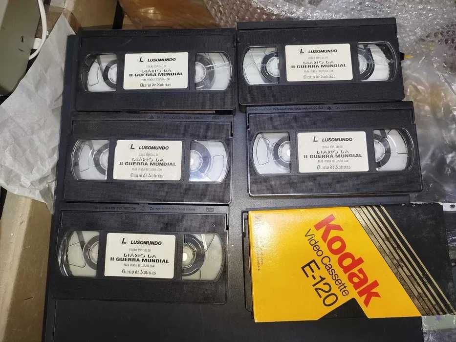 Cassetes VHS Segunga Guerra Mundial Lusomundo